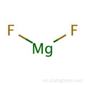 Diagrama de puntos y cruz de fluoruro de magnesio